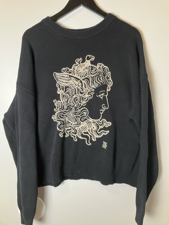 PacSun Sweaters - The Met x PacSun Medusa Graphic Sweater Black Size Large Art Museum Collab